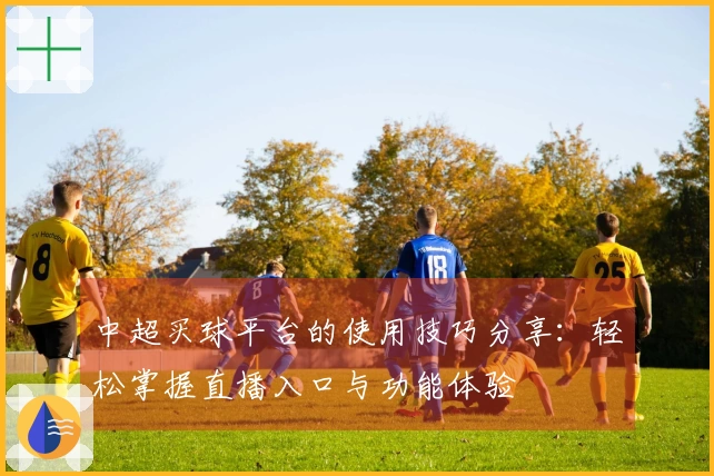 中超买球平台的使用技巧分享：轻松掌握直播入口与功能体验